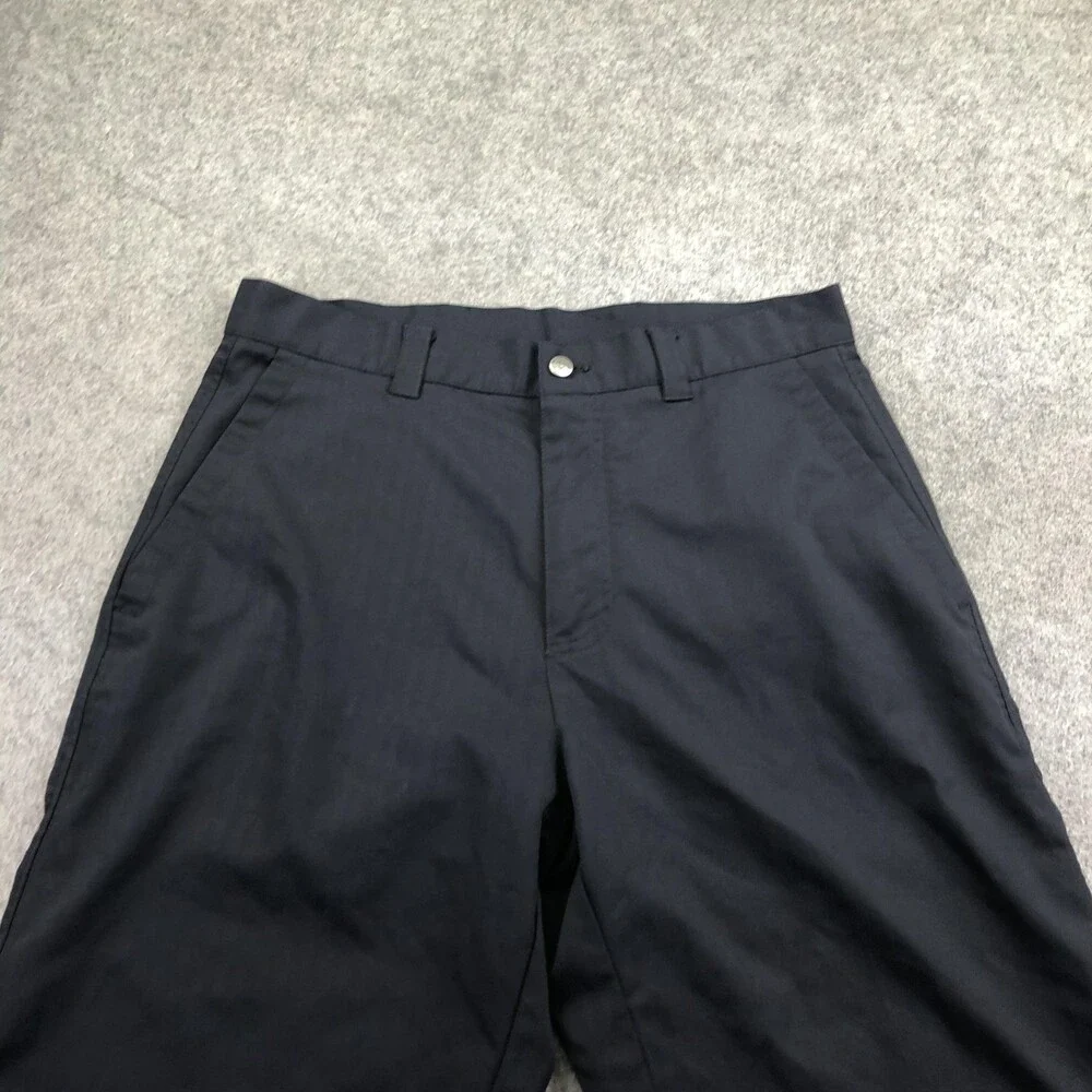 Callaway Shorts Mens 30 Black Polyester 12 Inch Golf Casual Athletic Pockets